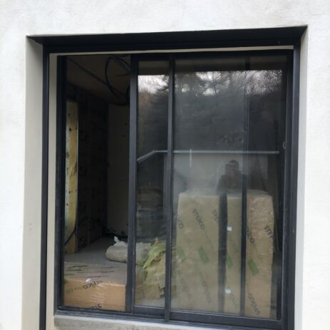 Coulissant aluminium rénovation complète à Maubec