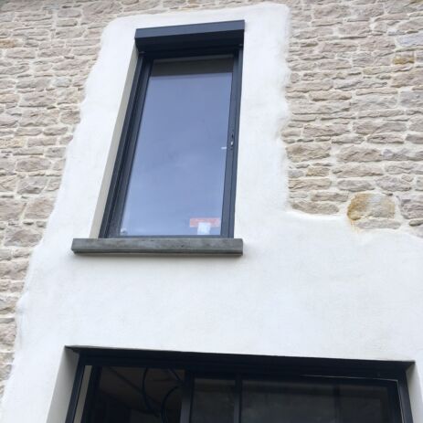 Fenêtre aluminium rénovation complète à Maubec